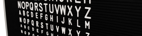 Letterborden Letterborden