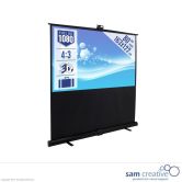 Projectiescherm HD Floor-up 4:3 80" 163x122 cm