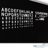 Letters voor letterbord 13 mm