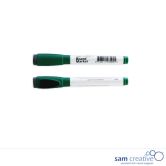 Whiteboard Planmarker met wisser groen