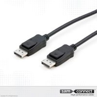 Displayport kabel, 3m, m/m