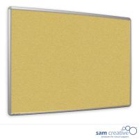 Prikbord Forbo Bulletin Geel 90x120 cm