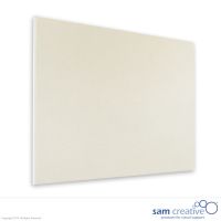 Prikbord Frameless Ivory White 120x200 cm (W)