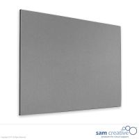 Prikbord Frameless Grey 120x200 cm (Z)