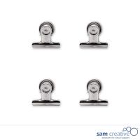 Magnetische Papierklem, set 4 stuks