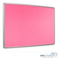 Prikbord Pro Series Candy Pink 120x240 cm