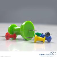 Jumbo Prikbord Pins groen 8 st.