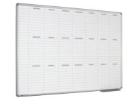 Whiteboard 3-week ma-zo 45x60 cm