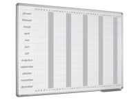 Whiteboard Jaarplanner ma-zo 45x60 cm