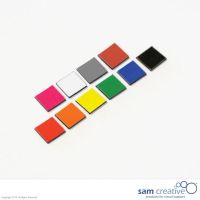 Magnetisch Symbool Vierkant 1x1 cm grijs