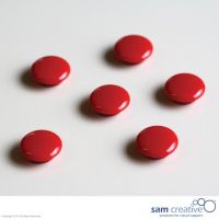 Set Memo Magneten 20mm rood
