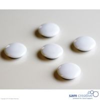 Set Memo Magneten 30mm wit