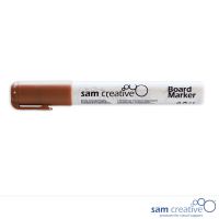 Whiteboard Glas Boardmarker metallic brons