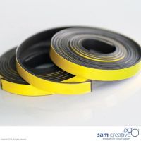 Whiteboard Magneetband 5mm geel