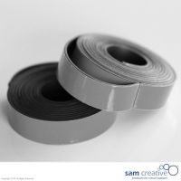 Whiteboard Magneetband 10mm grijs