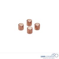 Metallic Magneten 10mm Cylinder brons (4st)