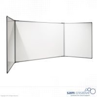 Whiteboard Pro Series Emaille Vijfvlaks 90x120 cm
