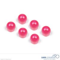 Bolmagneten Extra Sterk 15mm roze