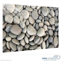 Glassboard Solid Ambience Pebbles 90x120 cm