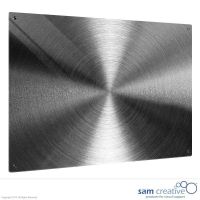 Glassboard Solid Ambience Steel 45x60 cm