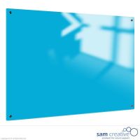 Whiteboard Glas Solid Icy Blue 45x60 cm